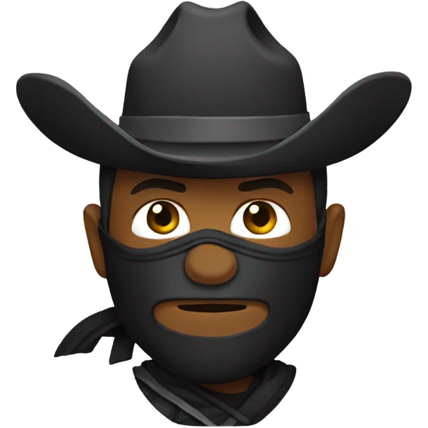 Cowboy ninja emoji