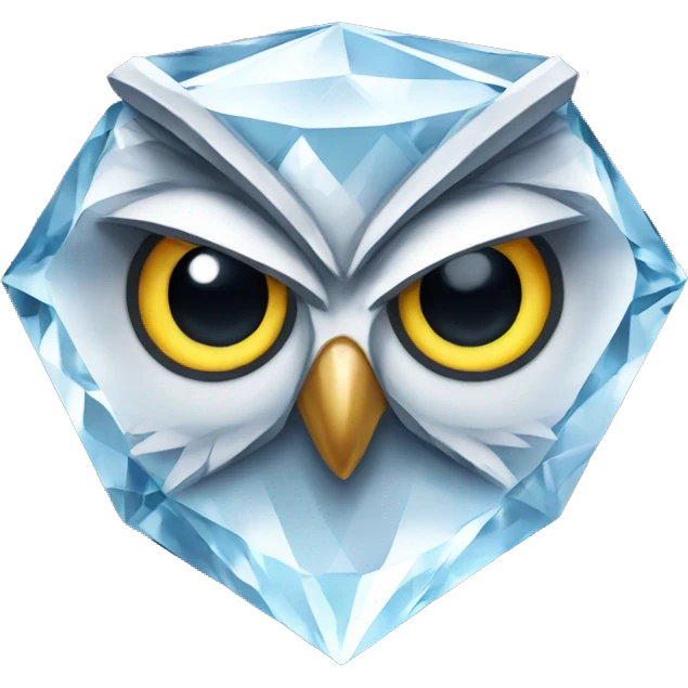 diamond owl emoji