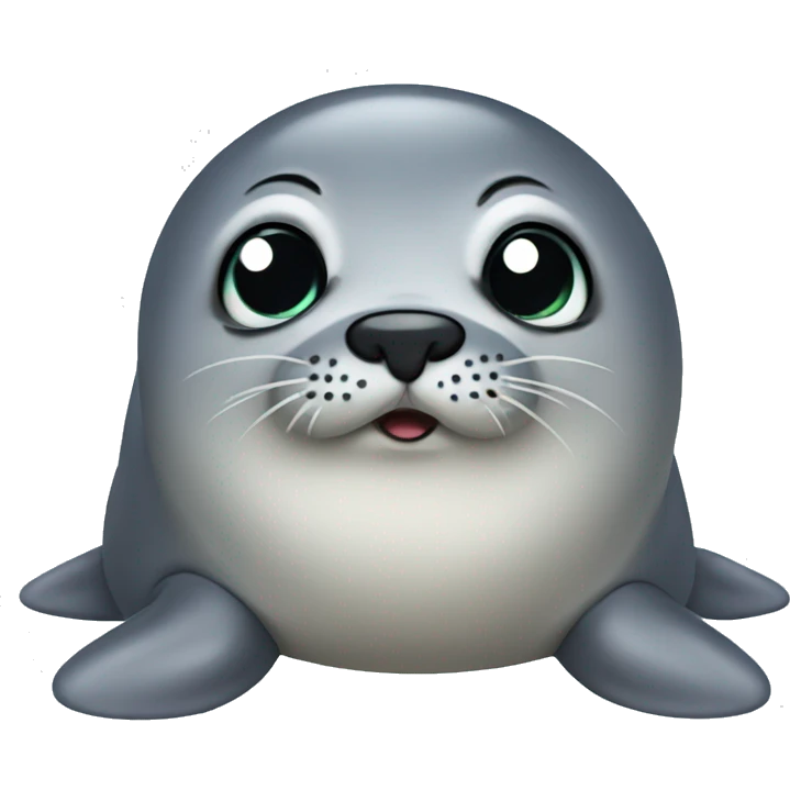 Cute little seal emoji