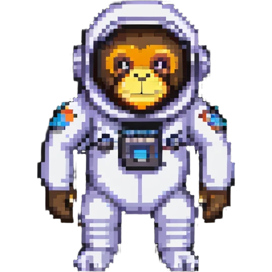 ape in a spacesuit emoji