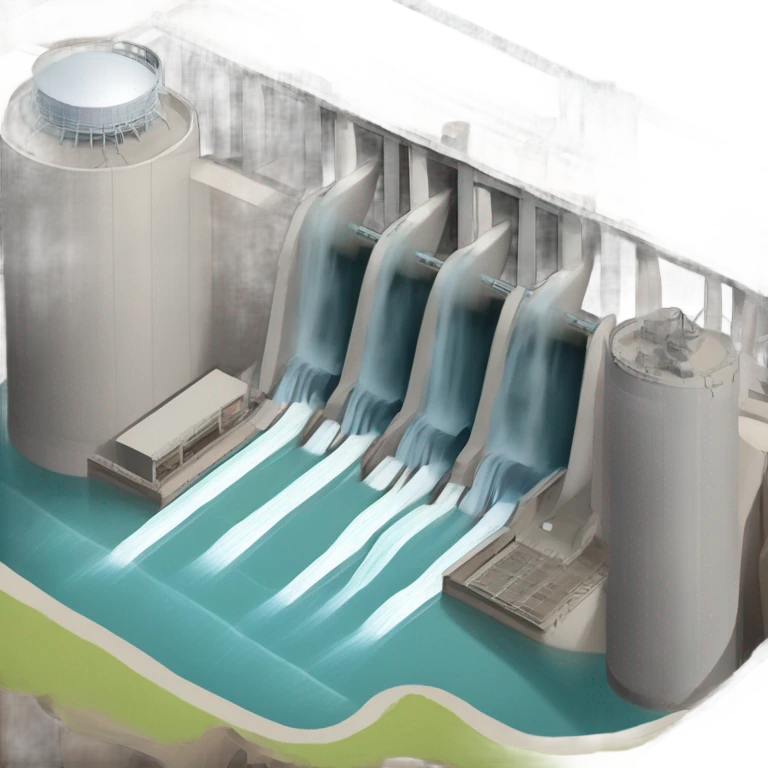 hydroelectric power station emoji