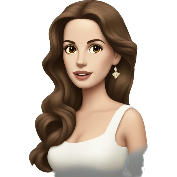 Lana Del Rey at Malibu emoji