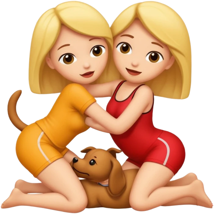 Couple having sex in the doggy style position  emoji