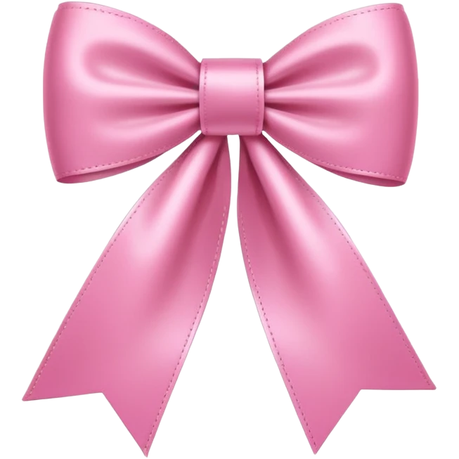 pink iphone with ribbon emoji