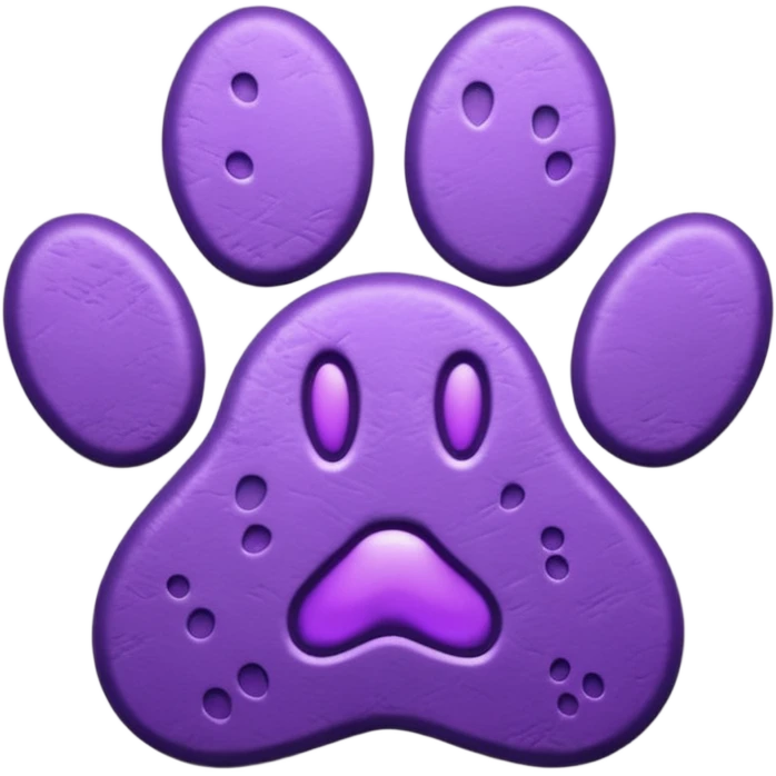 purple-cat-pawprint emoji