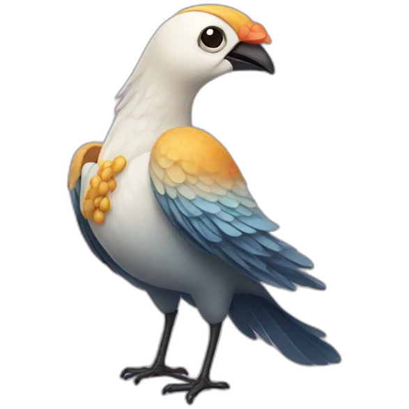gala bird  emoji