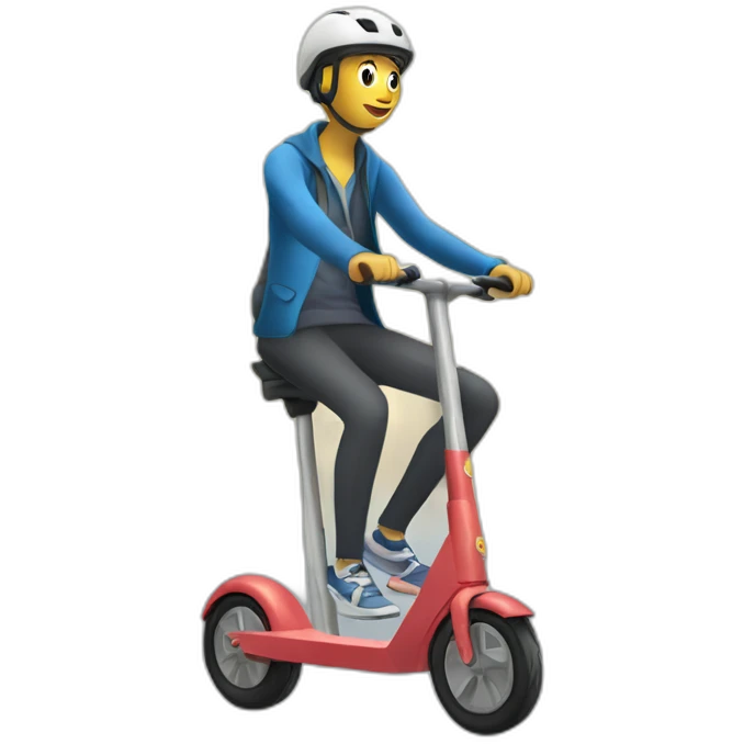 trotinette cassé emoji