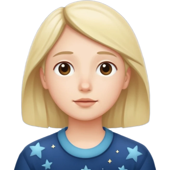 Stargazing emoji