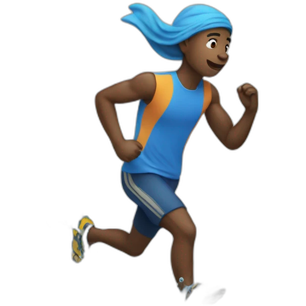 Salir corriendo al water emoji