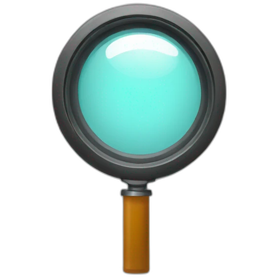 magnifier emoji