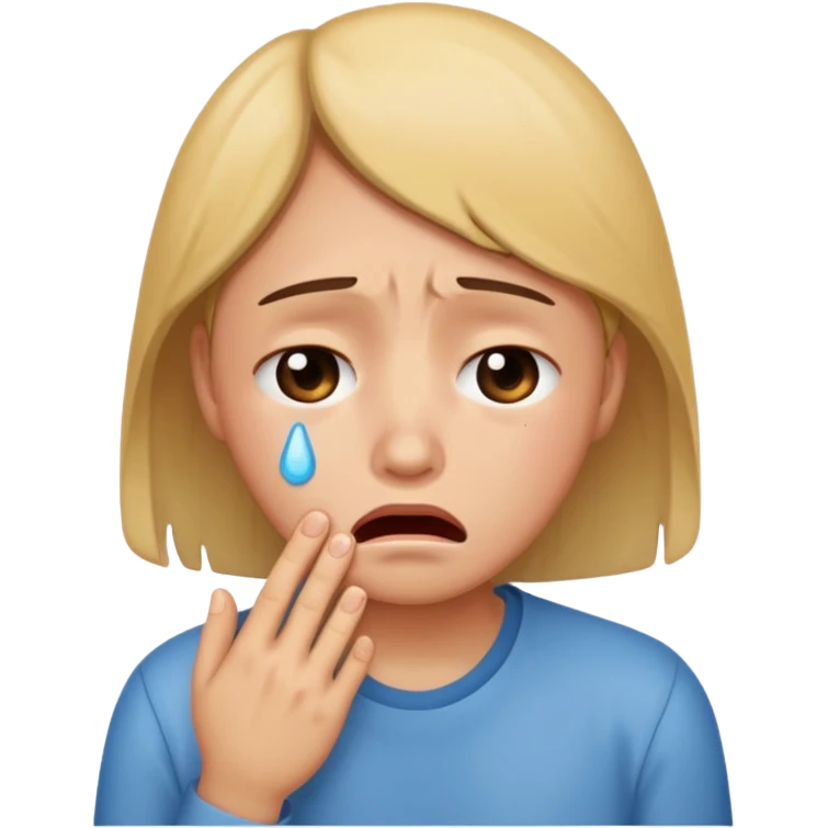 Cry emoji