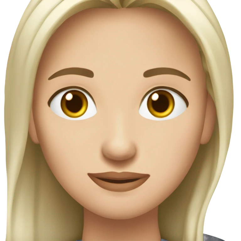 Девушка блондинка под именем Лера с ужасным характером  emoji
