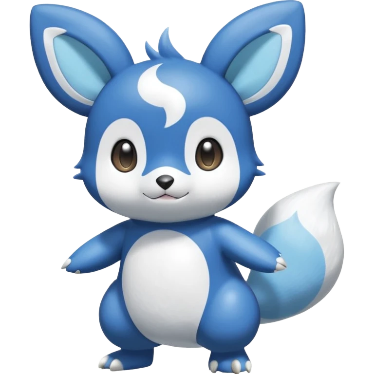 Shiny Minccino-Piplup-Prinplup-Oshawott-Meowstic-Hybrid (Full body) emoji