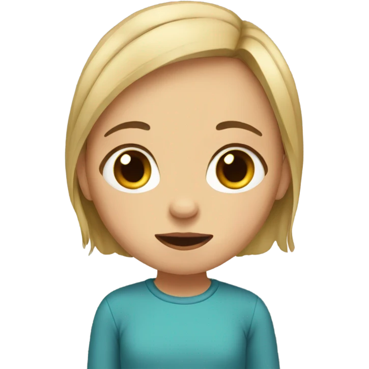 autistic girl emoji