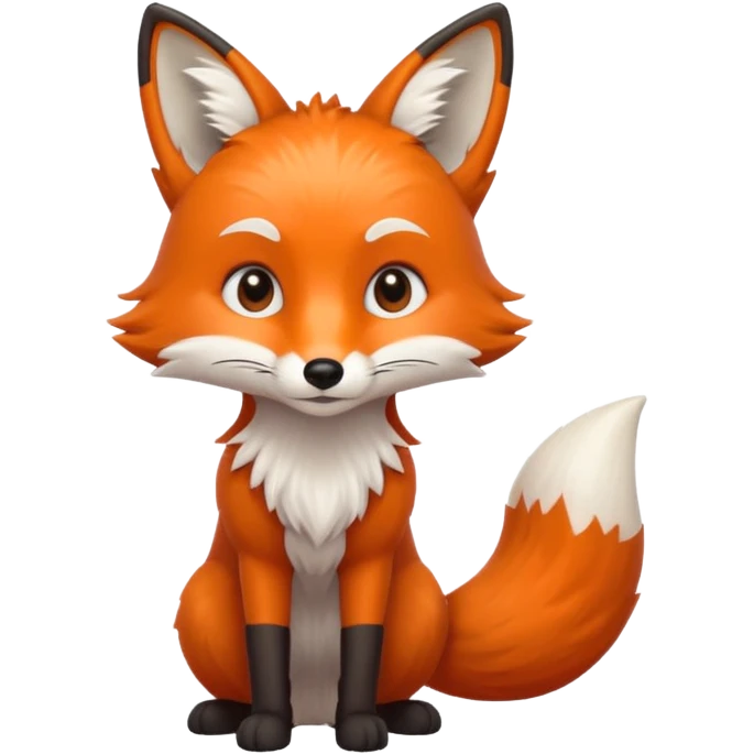 red fox  emoji