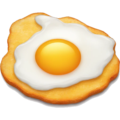 Fried eggs emoji