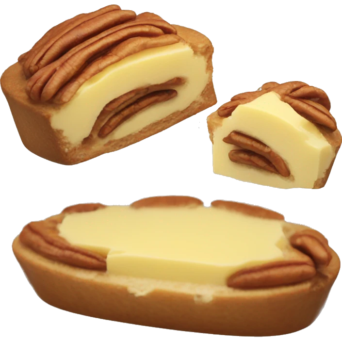Butter pecan emoji