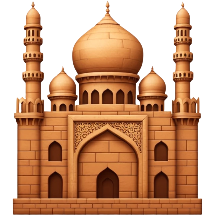 Create a emoji of charminar emoji