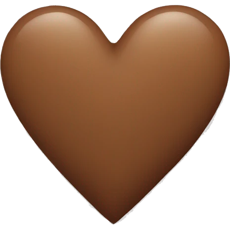 brown heart emoji