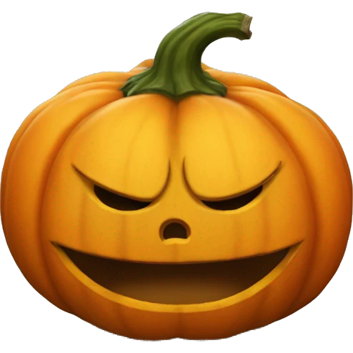 pumkin puking emoji