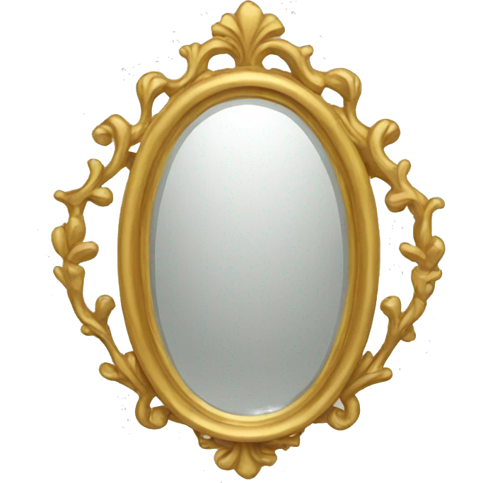 gold mirror  emoji