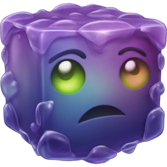 remixed gelatinous cube emoji