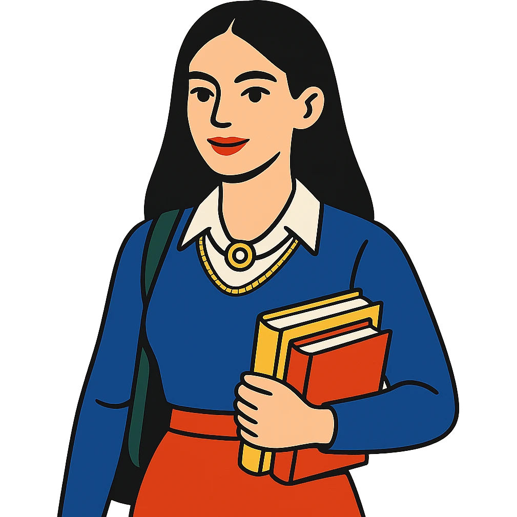 college girl with black hair, white skin, wearing a Cartier necklace, old money luxury vibe emoji