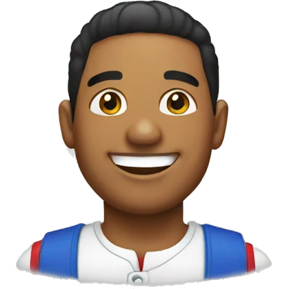 happy dominican guy emoji