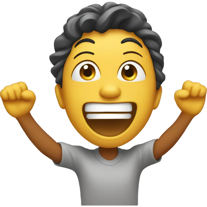 feeling excited emoji