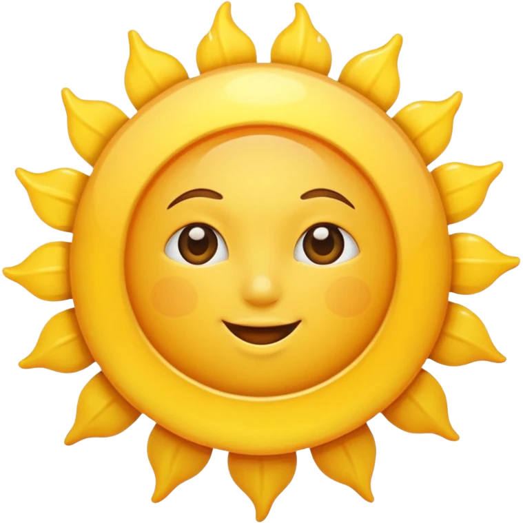 Sun emoji