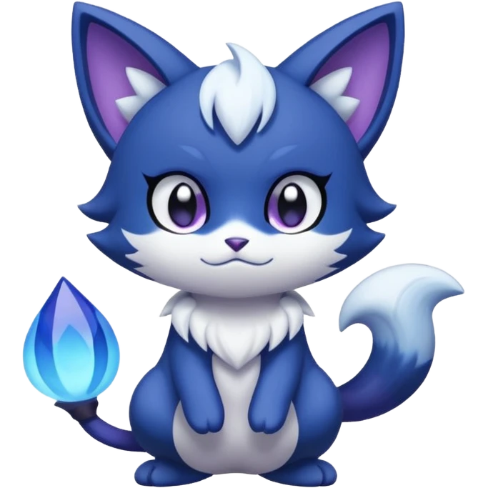 Meowstic-fusion emoji