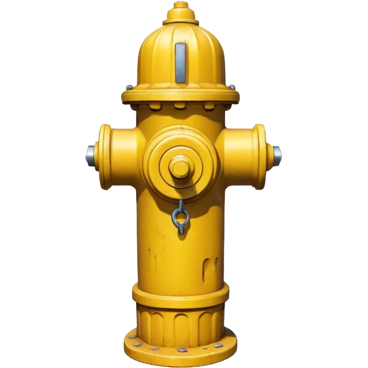 yellow fire hydrant emoji