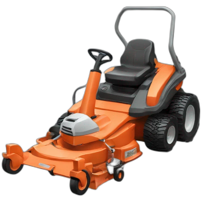 lawn mower rocket emoji