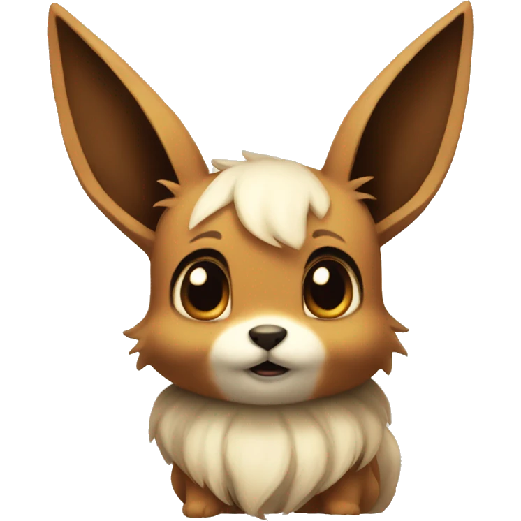 Eevee thinks emoji