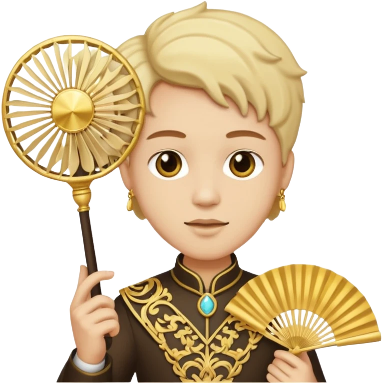 Fan emoji