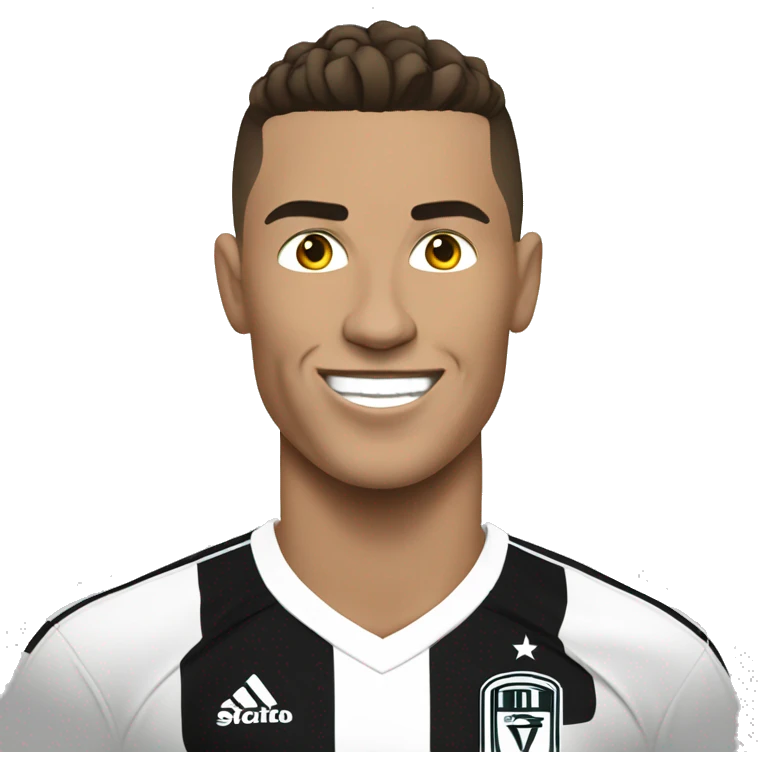 Ronaldo with siu celebration  emoji