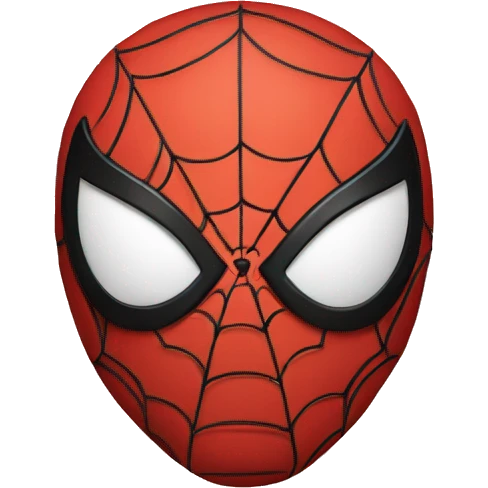 Spider-man kissy face emoji