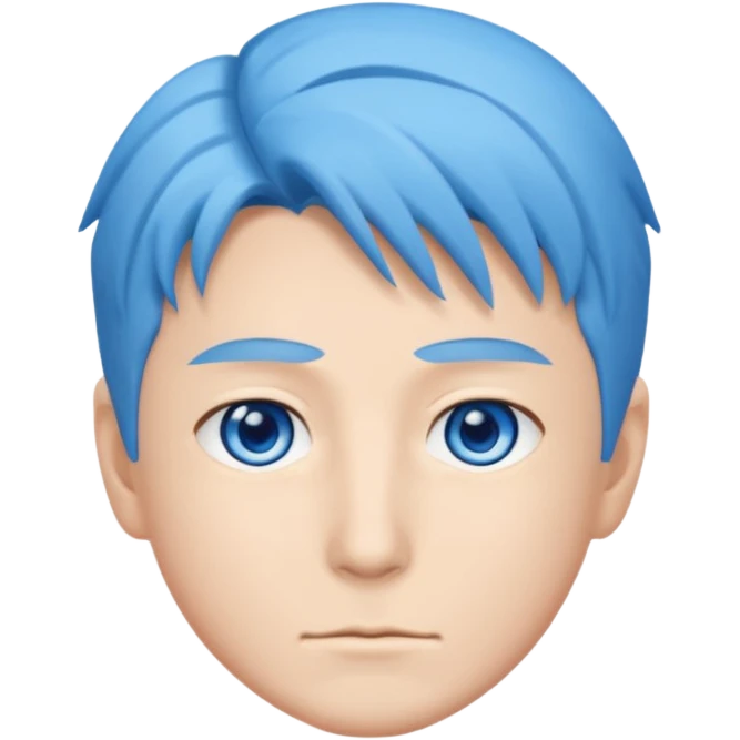 Gojo Satoru face emoji