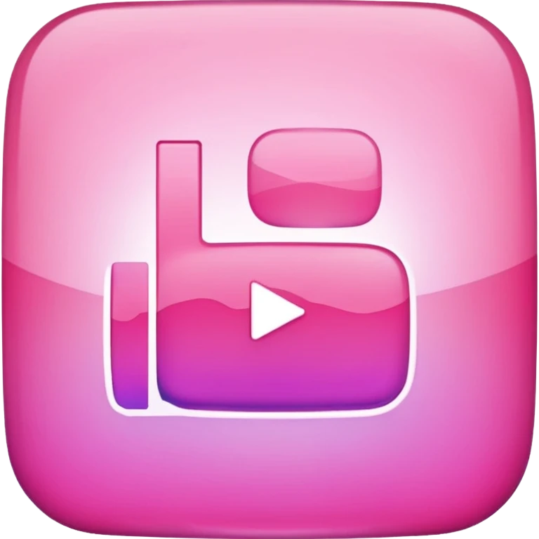 mix pink youtube logo emoji