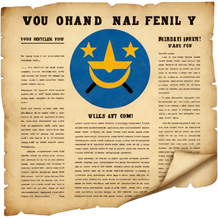 военная листовка  emoji