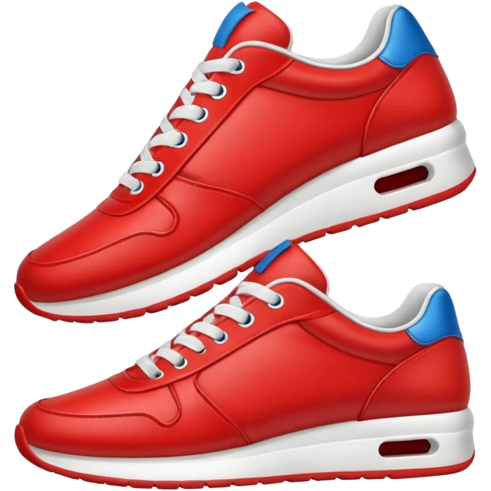 Red sneaker emoji