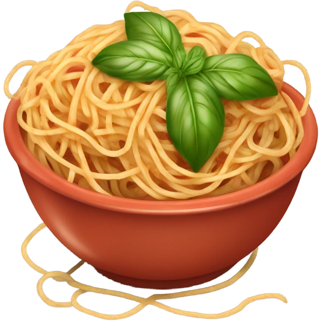 Bowl of spaghetti  emoji