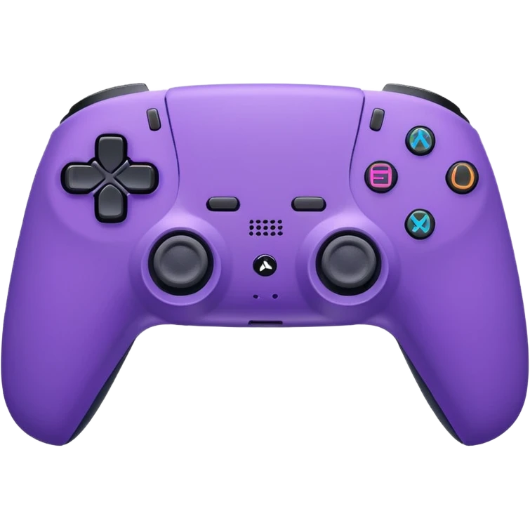 purple ps5 controller emoji