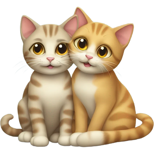 cats in love emoji