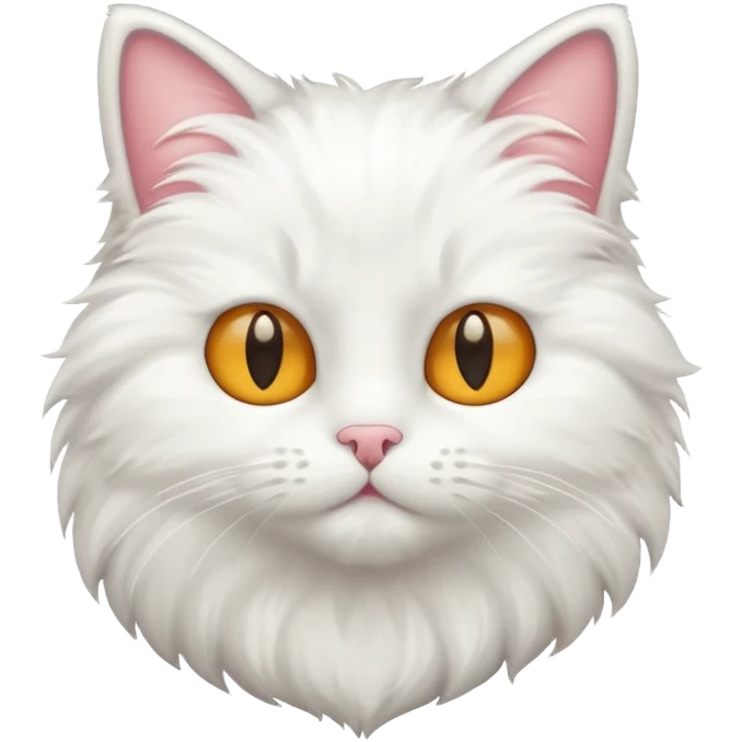 Fluffy cat emoji