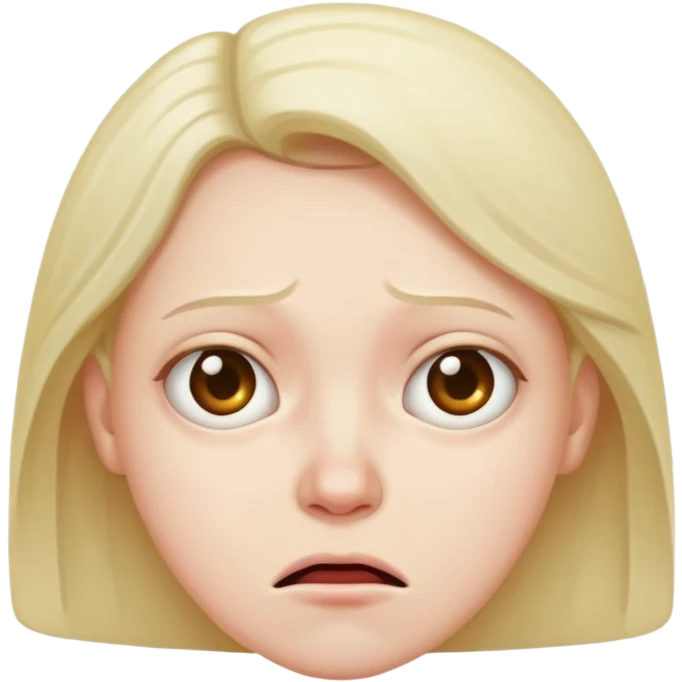 Disgusted face  emoji