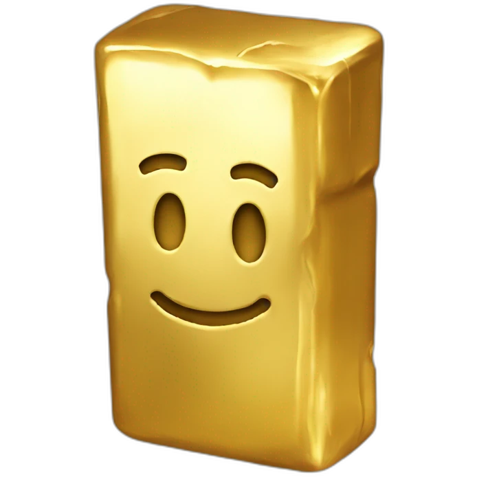 gold-bar emoji