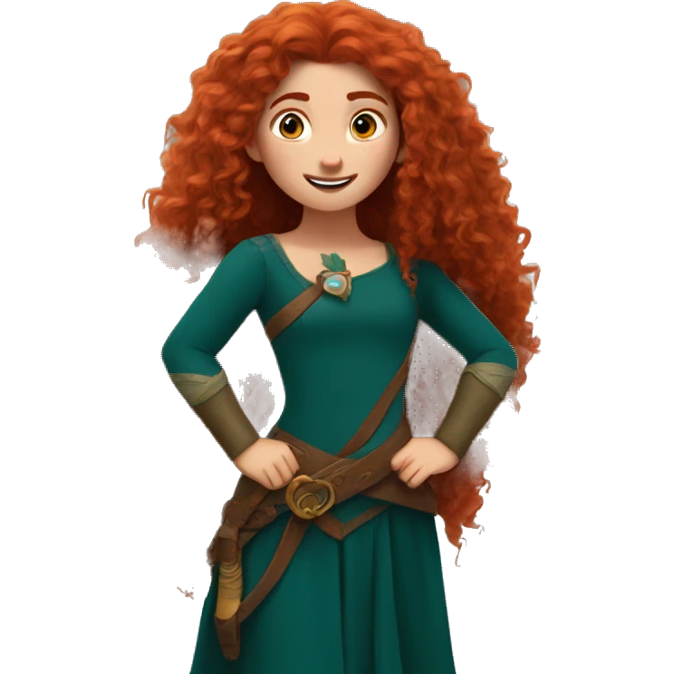 Merida Disney  emoji