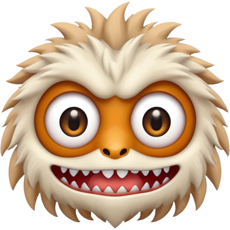 white monster emoji