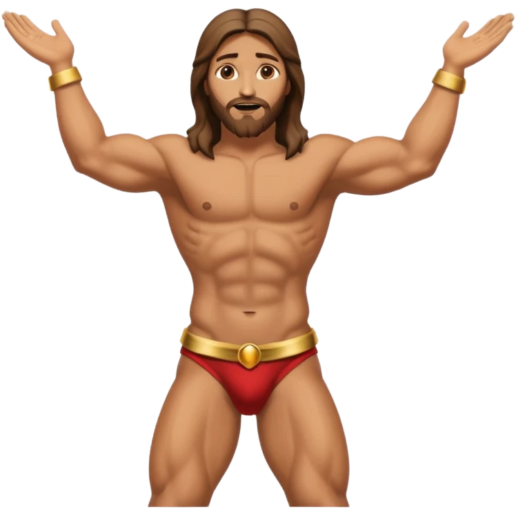 Jesus Twerking his bum emoji